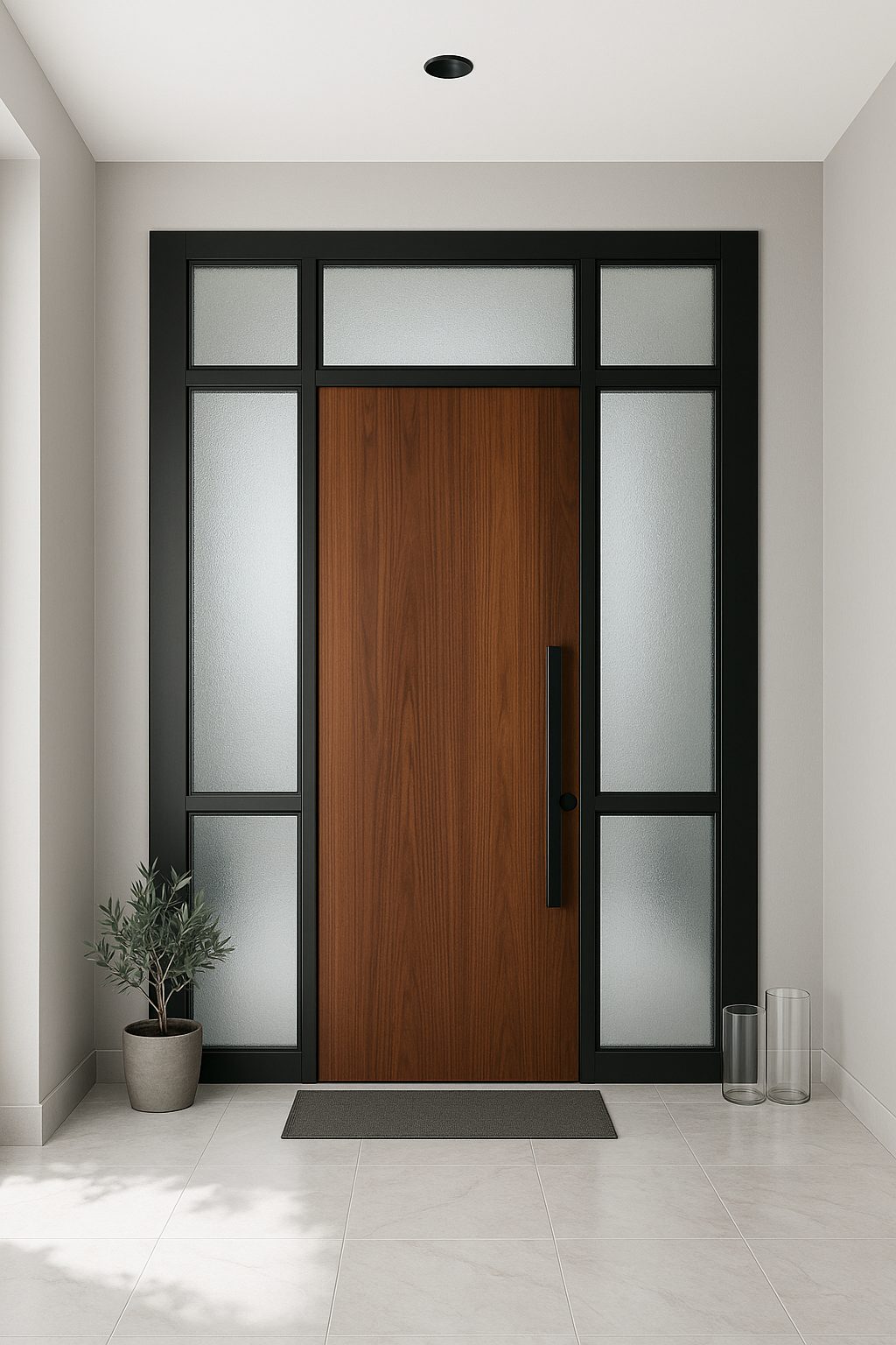 Kosavi Main Door with Panels