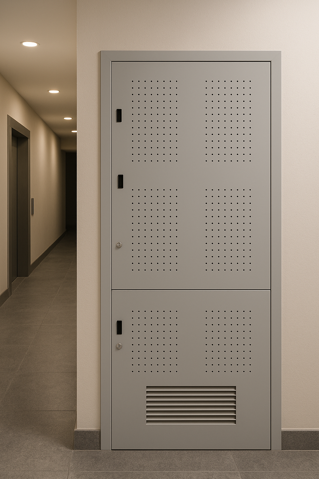 Kosavi high security reinforced steel door